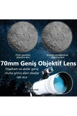 UmoTech   Teleskop 333x Çantalı Astronomik Gökyüzü Ay Doğa Teleskobu Tripod Telefon Tutucu Ay+Güneş Filtresi thumbnail 6