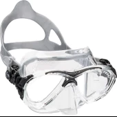 Cressi Eyes Evolution Crsytal Maske Hypoalerjik siliko şeffaf siyah - 1