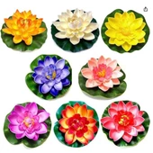 Dekoratif Yapay Lotus Çiçeği - 3