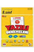 8. Sınıf 1. Dönem Yazılı Denemeleri ve Yazılı Notları - Tonguç Yayınları - 3