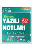 5. Sınıf 1. Dönem Yazılı Denemeleri ve Yazılı Notları - Tonguç Yayınları - 3