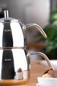 Acar 6525 Karat Space Tel Sap Çaydanlık Takımı - 2