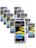 Duracell 675 Kulaklık Pili 10 Paket 60 Adet Kulaklık Pili - 1