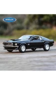 1969 Ford Mustang 429 Siyah 1:24 Model Araba - 1