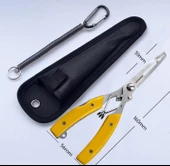 Fonksiyonlu Balık Pensesi Balıkçı Pensesi  Rapala Yapay Yem Jig Yem İğne Pense - 3