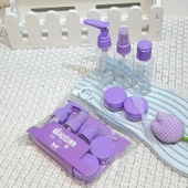 Mithra Life 9 Parça Çok Amaçlı Seyahat Tipi Krem Kutu Şişe Spatula Seti MIT1108 thumbnail 2