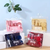 Mithra Life 9 Parça Çok Amaçlı Seyahat Tipi Krem Kutu Şişe Spatula Seti MIT1108 thumbnail 1