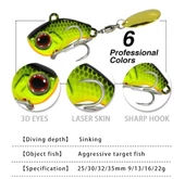 Jig Yem 20 gr. Vibrasyonlu Jig Yem Rapala Lures Yapay Yem Suni yem thumbnail 6