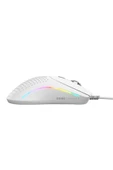 Glorious Model O 2 Mini 49 gram 6 Düğmeli Kablolu Beyaz Mouse - 5