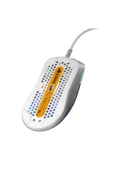 Glorious Model O 2 Mini 49 gram 6 Düğmeli Kablolu Beyaz Mouse - 8