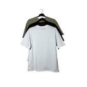 3'lü Set M Beden Oversize Tişört - 3