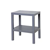 Mithra Life 2 Katlı Plastik Gri Banyo Mutfak Rafı MIT1056 - 2