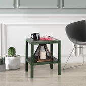 Mithra Life 2 Katlı Plastik Yeşil Banyo Mutfak Rafı MIT1057 - 1