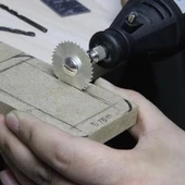 Metal 6 Parça Mini Matkap Ucu Ahşap Kesme Yuvarlak Çelik Bıçak Disk Testere Seti Kiti - 2