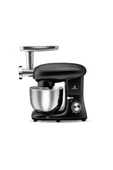 Karaca Multichef Stand Mikser Shiny Black Mutfak Şefi 1900W 5,5 Lt (Kıyma Çekme /Sucuk-Sosis/İçli Köfte Aparatlı) - 1