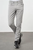 Gri Pamuklu 5 Cep Casual Slim Fit 5 Cep Pantolon 1003240319 - 5