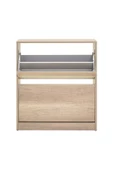 Flat Duo 2 Katlı Geniş Ayakkabılık-açık Ceviz(tori) 73x84x26 Cm (gxyxd) - 4