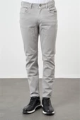 Gri Pamuklu 5 Cep Casual Slim Fit 5 Cep Pantolon 1003240319 - 2