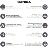 Sanica Yoğuşmalı Kombi 28 KW Baca Dahil - 4