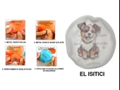 SEVİMLİ KÖPEK CEP SOBASI,EL ISITICI,SICAK SU TORBASI PVC  9cm thumbnail 1