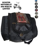 SCOOTER ARA BOŞLUK ÇANTASI 3 CEBLİ TELEFON BÖLMELİ - 1
