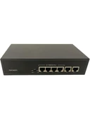 OEM ODM Fast Ethernet 10/100mbps 4 Port Poe Switch With 2 Uplink Port Network Switch - 1