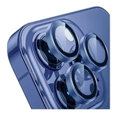 Sunix Iphone 16 / 16 Plus İle Uyumlu Darbeye Dayanıklı Safir Kamera Lens Koruyucu Mavi - 1