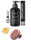 NEDOX Yıpranmış Saçlar Için Keratinli Saç Bakım Şampuanı 500 ml+Saç Masaj Tarağı - 1