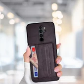 XİAOMİ REDMİ NOTE 8 PRO    KARTLIKLI STANDLI  LÜX DERİ KILIF - 4