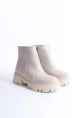 Kadın Fermuarlı Tırtıklı Kalın Taban Kışlık Bot thumbnail 4