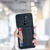 XİAOMİ REDMİ NOTE 8 PRO    KARTLIKLI STANDLI  LÜX DERİ KILIF - 2