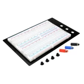 SYB-1660 İkili Bread Board 1660 Nokta Elektronik Prototip Devre thumbnail 2
