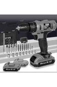 Mager Zy- 05 Metal Şanzıman Çift Akülü Şarjlı Matkap 24 Parça Akülü Vidalama - 2