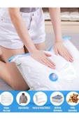 ÜLBAG Ülbağ 3 Lü Vakumlu Saklama Torbası Vakumlu Hurç Valiz Düzenleyici (55X90-60X80-7OX100) - 1