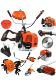 Mager Alman Teknolojisi Benzinli Tırpan Biçme Makinesi Metal Şanzuman Yan Tip 9.8 Hp Biçme - 1