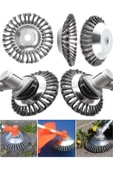 Mager Motorlu Tırpan Kıyı Temizleme Çelik Fırça Başlık - 2