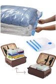 ÜLBAG Seyahat Bavullarına Uygun 2 Li (60x80) Vakumlu Saklama Poşeti Hurç Pratik Çözüm - 1