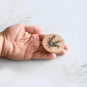 Ahşap Kulp Düğme Ağaç Desenli Çocuk Odası Çekmece Mutfak Mobilya Dolap Kulpu Kulbu Kulpları 5 ADET - 5