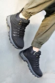 Alaska Siyah Unisex Garantili Trekking Outdoor Bağcıklı Yandan Fermuarlı Kışlık Bot ALASKA-9077 - 4