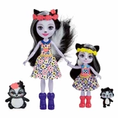 Enchantimals Kız Kardeş Bebekler Serisi - Sage & Sabella Skunk - 2