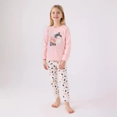Arnetta AR3057C Kız Çocuk Kışlık Pijama Takımı - 1