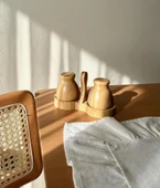 Mien Bambu Standlı Tuzluk Biberlik MİEN-7B08 - 5