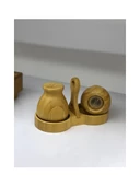 Mien Bambu Standlı Tuzluk Biberlik MİEN-7B08 - 2