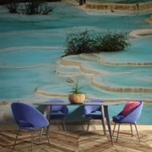 Pamukkale Manzaralı Duvar Kağıdı Baskı thumbnail 6