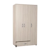Dinamik 3 Kapaklı Tek Çekmeceli Gardırop-Zara 103x187x52 cm - 5
