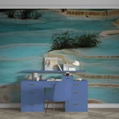 Pamukkale Manzaralı Duvar Kağıdı Baskı thumbnail 5