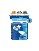 ONLYONE KEDİ-KÖPEK ÇİŞ PEDİ 60X90 cm 30'LU 6 PAKET - 1