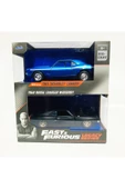 Hızlı ve Öfkeli Fast&Furious Legacy Series Chevrolet Camaro+1968 Dodge Charger Wide Body Twin Pack - 1