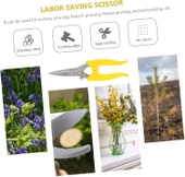 Bahçe Budama Makası Çiçek Ağaç Budama El Makası 18 cm - 6