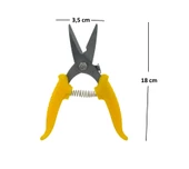 Bahçe Budama Makası Çiçek Ağaç Budama El Makası 18 cm - 3